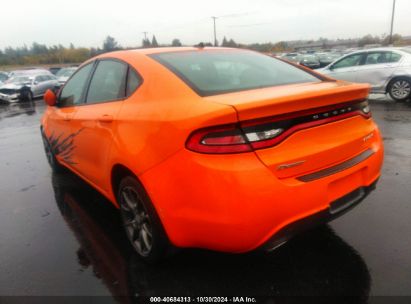 2013 DODGE DART SXT Orange  Gasoline 1C3CDFBA2DD295082 photo #4