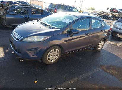 2012 FORD FIESTA SE Gray  Gasoline 3FADP4BJ8CM170740 photo #3