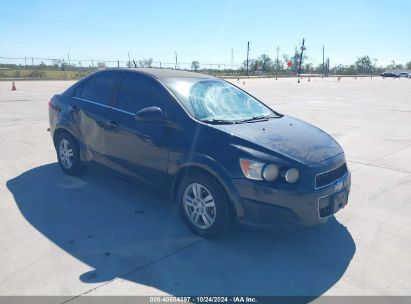 2014 CHEVROLET SONIC LT AUTO Black  Gasoline 1G1JC5SH3E4206594 photo #1