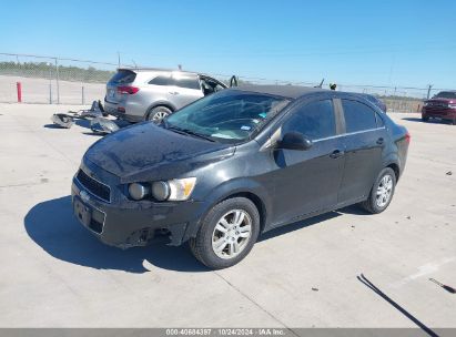 2014 CHEVROLET SONIC LT AUTO Black  Gasoline 1G1JC5SH3E4206594 photo #3