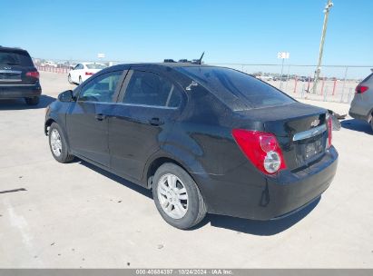 2014 CHEVROLET SONIC LT AUTO Black  Gasoline 1G1JC5SH3E4206594 photo #4