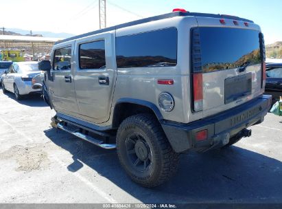 2007 HUMMER H2 SUV Gray  Gasoline 5GRGN23U97H110386 photo #4