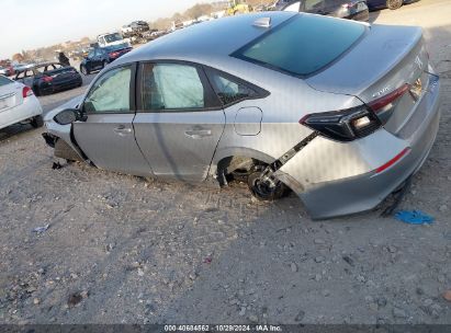 2025 HONDA CIVIC SPORT Silver  Gasoline 2HGFE2F58SH527214 photo #4