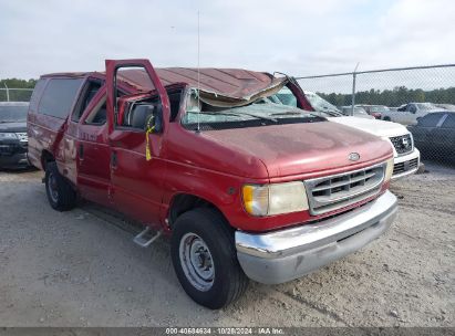 2001 FORD E-350 SUPER DUTY XL/XLT Burgundy  Gasoline 1FBSS31SX1HB15541 photo #1