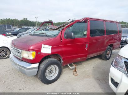 2001 FORD E-350 SUPER DUTY XL/XLT Burgundy  Gasoline 1FBSS31SX1HB15541 photo #3