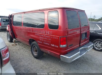 2001 FORD E-350 SUPER DUTY XL/XLT Burgundy  Gasoline 1FBSS31SX1HB15541 photo #4