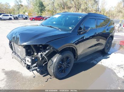 2020 CHEVROLET BLAZER AWD 2LT Black  Gasoline 3GNKBHRS1LS549605 photo #3