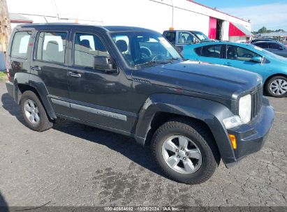 2011 JEEP LIBERTY SPORT Black  Gasoline 1J4PN2GK1BW582929 photo #1