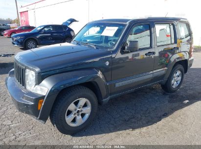 2011 JEEP LIBERTY SPORT Black  Gasoline 1J4PN2GK1BW582929 photo #3