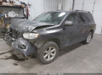 2010 TOYOTA HIGHLANDER SE V6 Gray  Gasoline 5TDJK3EHXAS016722 photo #3