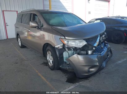 2016 NISSAN QUEST PLATINUM/S/SL/SV Gray  Gasoline JN8AE2KP3G9156068 photo #1