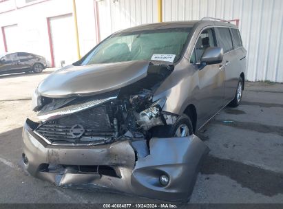 2016 NISSAN QUEST PLATINUM/S/SL/SV Gray  Gasoline JN8AE2KP3G9156068 photo #3