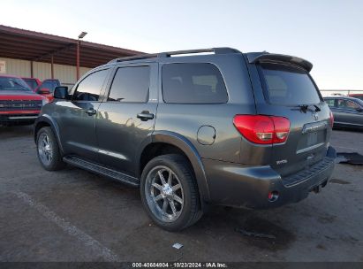 2010 TOYOTA SEQUOIA PLATINUM 5.7L V8 Gray  Flexible Fuel 5TDDW5G18AS038991 photo #4