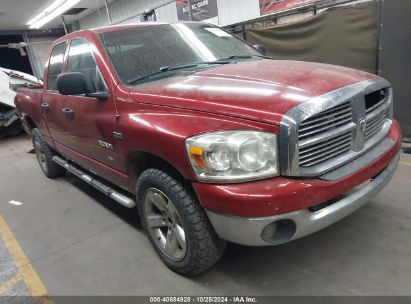 2008 DODGE RAM 1500 SLT Red  Gasoline 1D7HU182X8J238307 photo #1