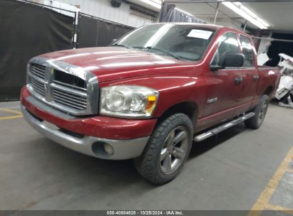 2008 DODGE RAM 1500 SLT Red  Gasoline 1D7HU182X8J238307 photo #3