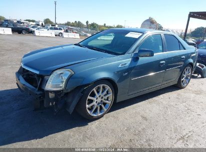 2005 CADILLAC CTS-V Blue  Gasoline 1G6DN56S250149383 photo #3