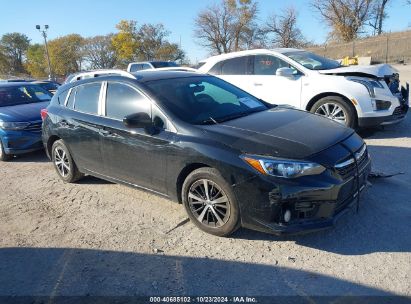 2022 SUBARU IMPREZA PREMIUM Black  Gasoline 4S3GTAD61N3716518 photo #1