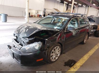 2012 VOLKSWAGEN JETTA SPORTWAGEN 2.0L TDI Black  Diesel 3VWPL7AJ7CM612619 photo #3