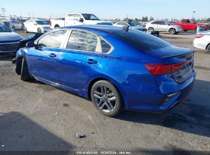 2020 KIA FORTE GT-LINE Blue  Gasoline 3KPF34AD0LE229171 photo #4