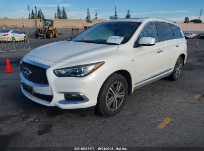 2018 INFINITI QX60 White  Gasoline 5N1DL0MN4JC502844 photo #3