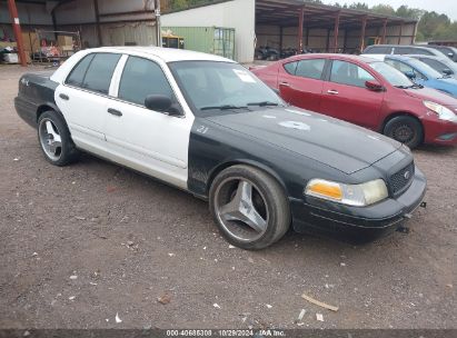 2005 FORD CROWN VICTORIA POLICE Black  Gasoline 2FAFP71W25X146626 photo #1