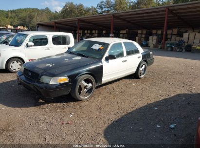 2005 FORD CROWN VICTORIA POLICE Black  Gasoline 2FAFP71W25X146626 photo #3