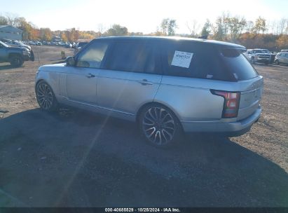 2017 LAND ROVER RANGE ROVER 5.0L V8 SUPERCHARGED AUTOBIOGRAPHY Silver  Gasoline SALGV5FEXHA346832 photo #4