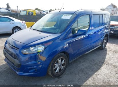 2015 FORD TRANSIT CONNECT XLT Blue  Gasoline NM0GS9F70F1208803 photo #3