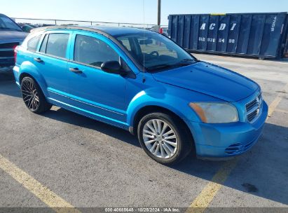 2008 DODGE CALIBER SXT Blue  Gasoline 1B3HB48B98D689990 photo #1