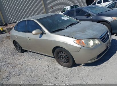 2007 HYUNDAI ELANTRA GLS/LIMITED/SE Gold  Gasoline KMHDU46D77U049766 photo #1