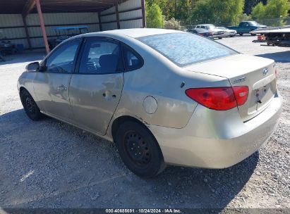 2007 HYUNDAI ELANTRA GLS/LIMITED/SE Gold  Gasoline KMHDU46D77U049766 photo #4