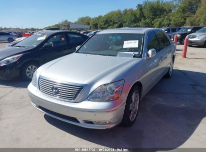 2005 LEXUS LS 430 Silver  gas JTHBN36F855020738 photo #3