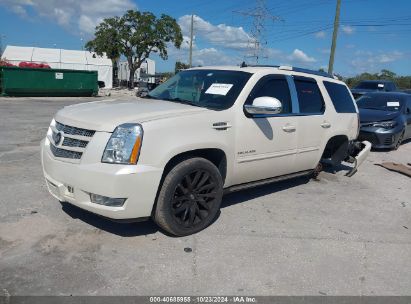 2013 CADILLAC ESCALADE PREMIUM Cream  Flexible Fuel 1GYS4CEF4DR104658 photo #3