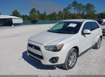 2015 MITSUBISHI OUTLANDER SPORT ES White  Gasoline 4A4AP3AU4FE045269 photo #3