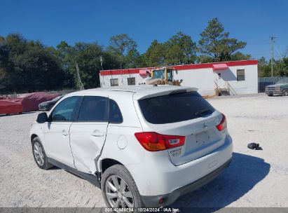 2015 MITSUBISHI OUTLANDER SPORT ES White  Gasoline 4A4AP3AU4FE045269 photo #4