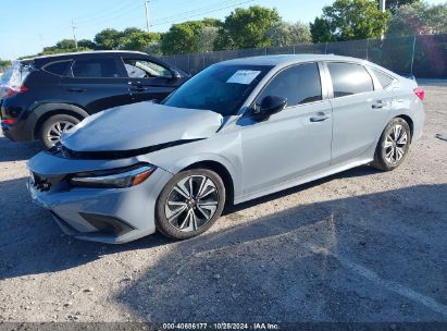 2024 HONDA CIVIC SI SEDAN Gray  Gasoline 2HGFE1E5XRH475414 photo #3