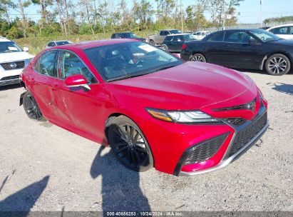 2023 TOYOTA CAMRY XSE Red  Gasoline 4T1K61AKXPU127382 photo #1