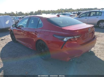 2023 TOYOTA CAMRY XSE Red  Gasoline 4T1K61AKXPU127382 photo #4