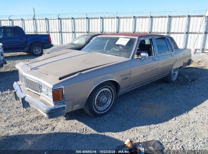 1984 OLDSMOBILE 98 REGENCY Tan  Gasoline 1G3AG69YXEM863223 photo #3