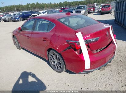 2019 ACURA ILX PREMIUM PACKAGE/TECHNOLOGY PACKAGE Red  Gasoline 19UDE2F77KA003169 photo #4