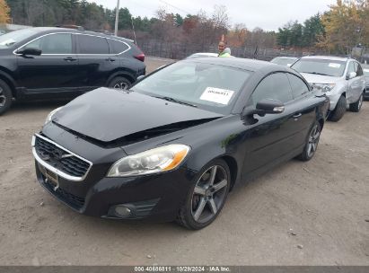 2012 VOLVO C70 T5 Black  Gasoline YV1672MC0CJ127247 photo #3