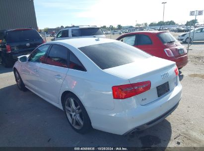 2015 AUDI A6 3.0 TDI PREMIUM PLUS White  Diesel WAUFMAFCXFN022490 photo #4