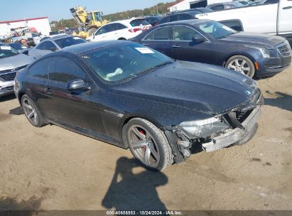 2010 BMW 650I Black  Gasoline WBAEA5C53ACV93163 photo #1