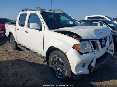 2020 NISSAN FRONTIER PRO-4X 4X4 White  Gasoline 1N6ED0EB9LN717764 photo #1