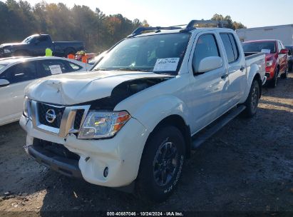 2020 NISSAN FRONTIER PRO-4X 4X4 White  Gasoline 1N6ED0EB9LN717764 photo #3