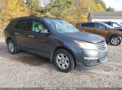 2013 CHEVROLET TRAVERSE LS Pewter  Gasoline 1GNKVFKD2DJ141592 photo #1