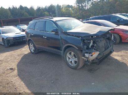 2011 HYUNDAI VERACRUZ LIMITED Black  Gasoline KM8NU4CC6BU156106 photo #1