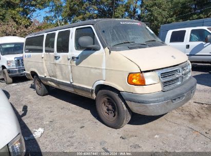 1999 DODGE RAM WAGON 2500 Tan  Gasoline 2B4JB25Y0XK500982 photo #1