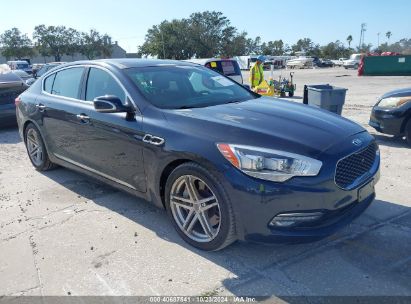 2015 KIA K900 LUXURY Gray  Gasoline KNALW4D48F6018426 photo #1