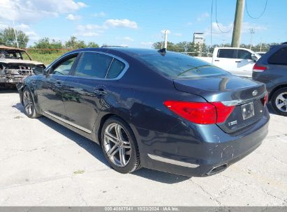 2015 KIA K900 LUXURY Gray  Gasoline KNALW4D48F6018426 photo #4